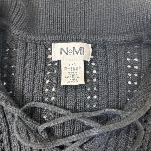 ◾️Nomi Knit Collared Lave Up Bust Sweater - Picture 3 of 5